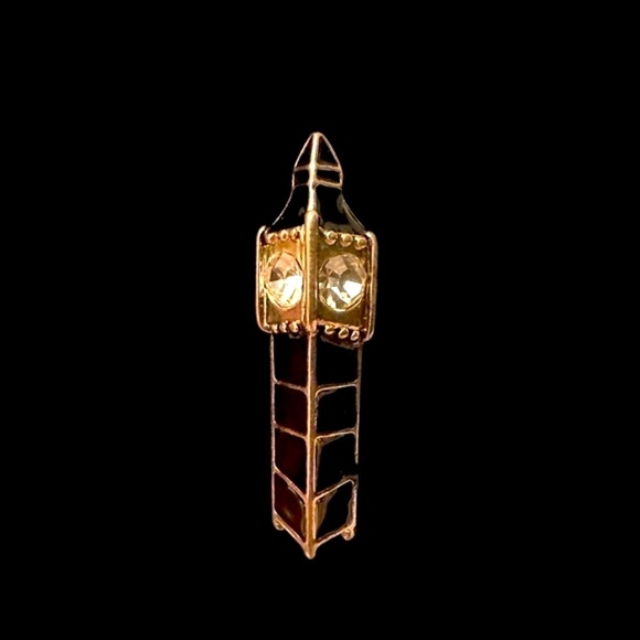 Big Ben London Clock Tower Brooch from Harrods - NIB - Picture 1 of 4